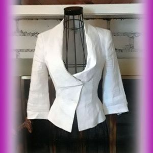 Bebe White Jacket